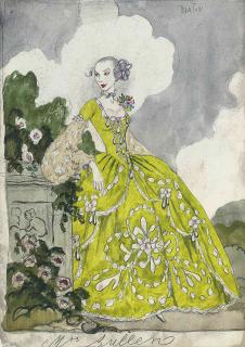 Sir Cecil Walter Hardy Beaton - Mrs Sullen In Farquar\'S \'The Beaux Stratagem\'