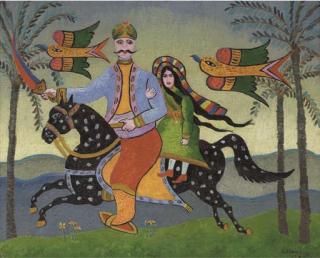 Sir Cedric Morris, B.T. - Flight from Medina