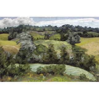 Sir Cedric Morris - A Wooded Landscape, Suffolk