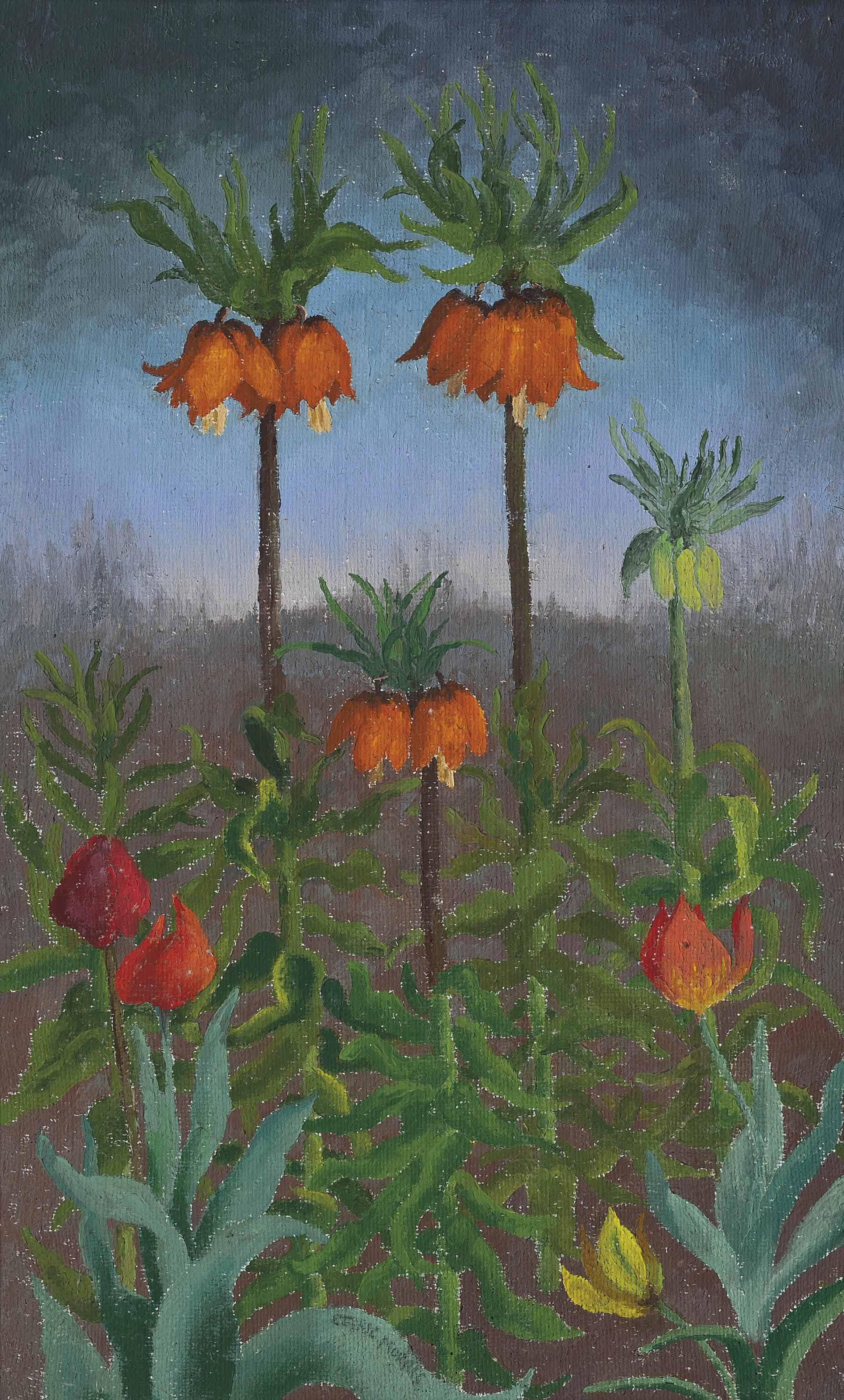 Sir Cedric Morris - Fritillaria