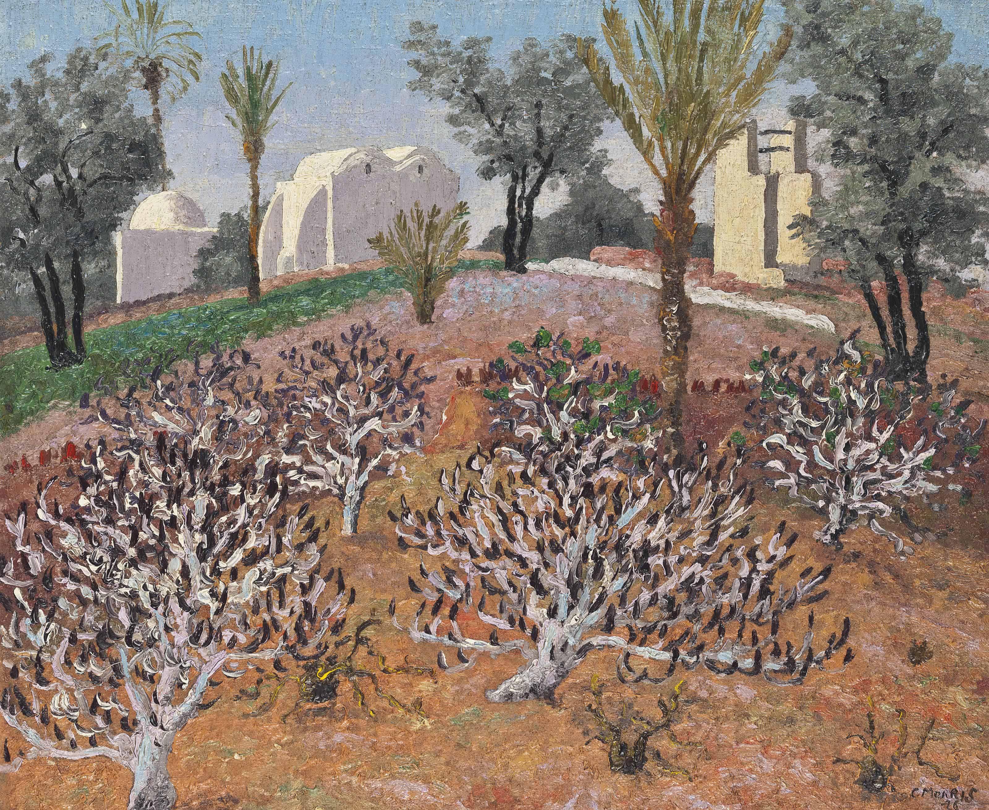 Sir Cedric Morris - Olive Trees