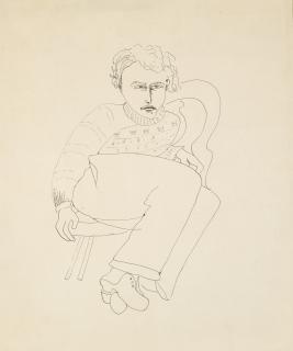 Sir Cedric Morris - Portrait Of Lucian Freud