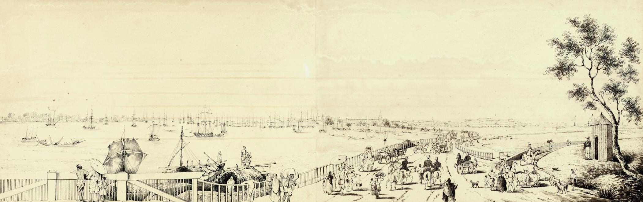 Sir Charles D\'Oyly, 7Th Bt. - The Waterfront, Calcutta