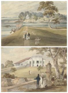 Sir Charles D\'Oyly, 7Th Bt - Three scrapbooks