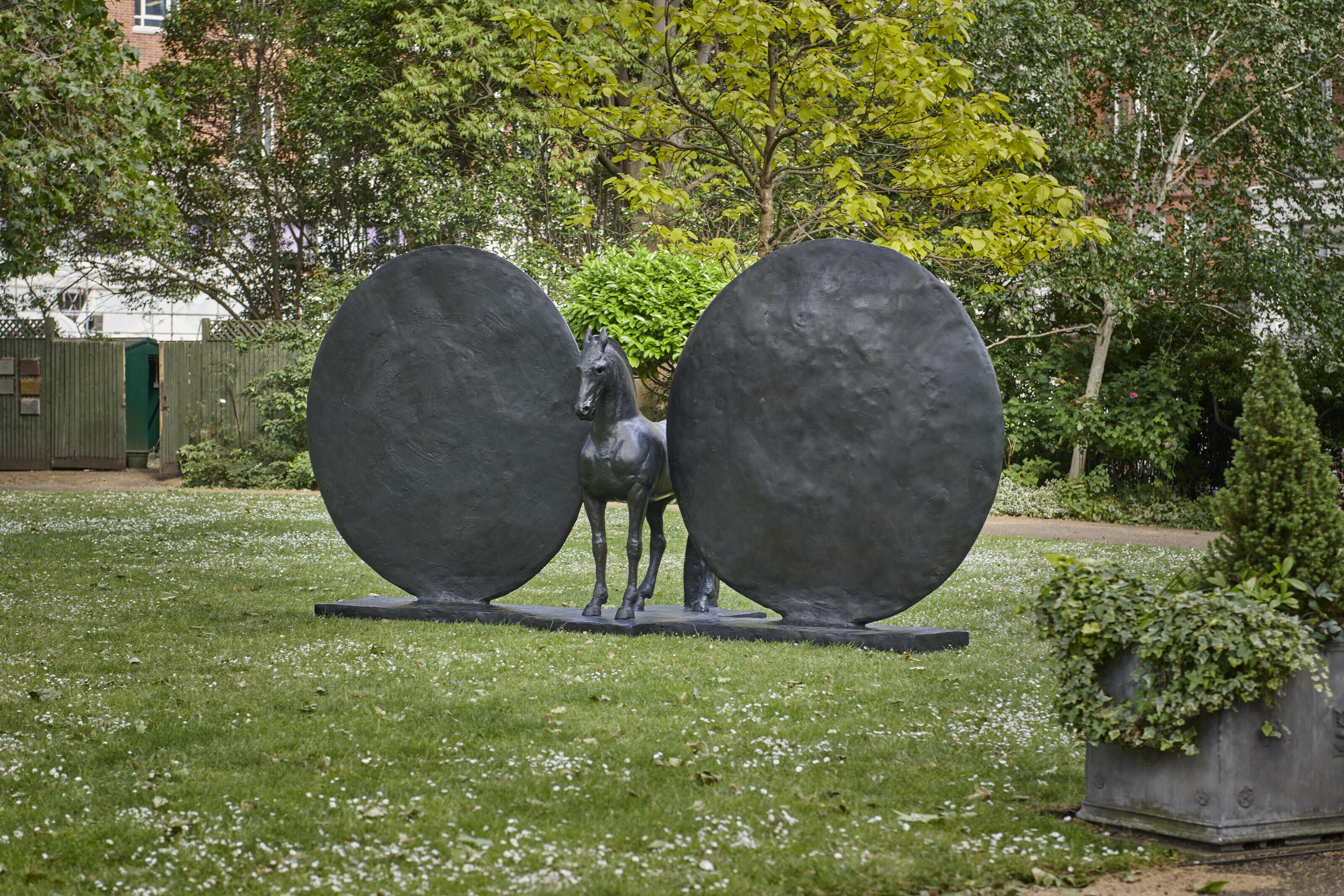 Sir Christopher Le Brun, P.P.R.A. - Union (Horse with Two Discs)