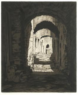 Sir Claude Francis Barry R.B.A. - Via Castello, Dolce Aqua