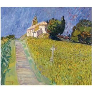 Sir David Abercrombie Donaldson - Sunflowers, Le Bugat