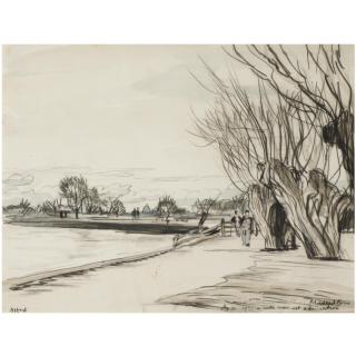 Sir David Muirhead Bone, H.R.S.A., H.R.W.S. - Oxford