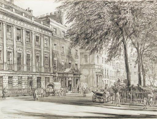 Sir David Muirhead Bone - Soho Square, London