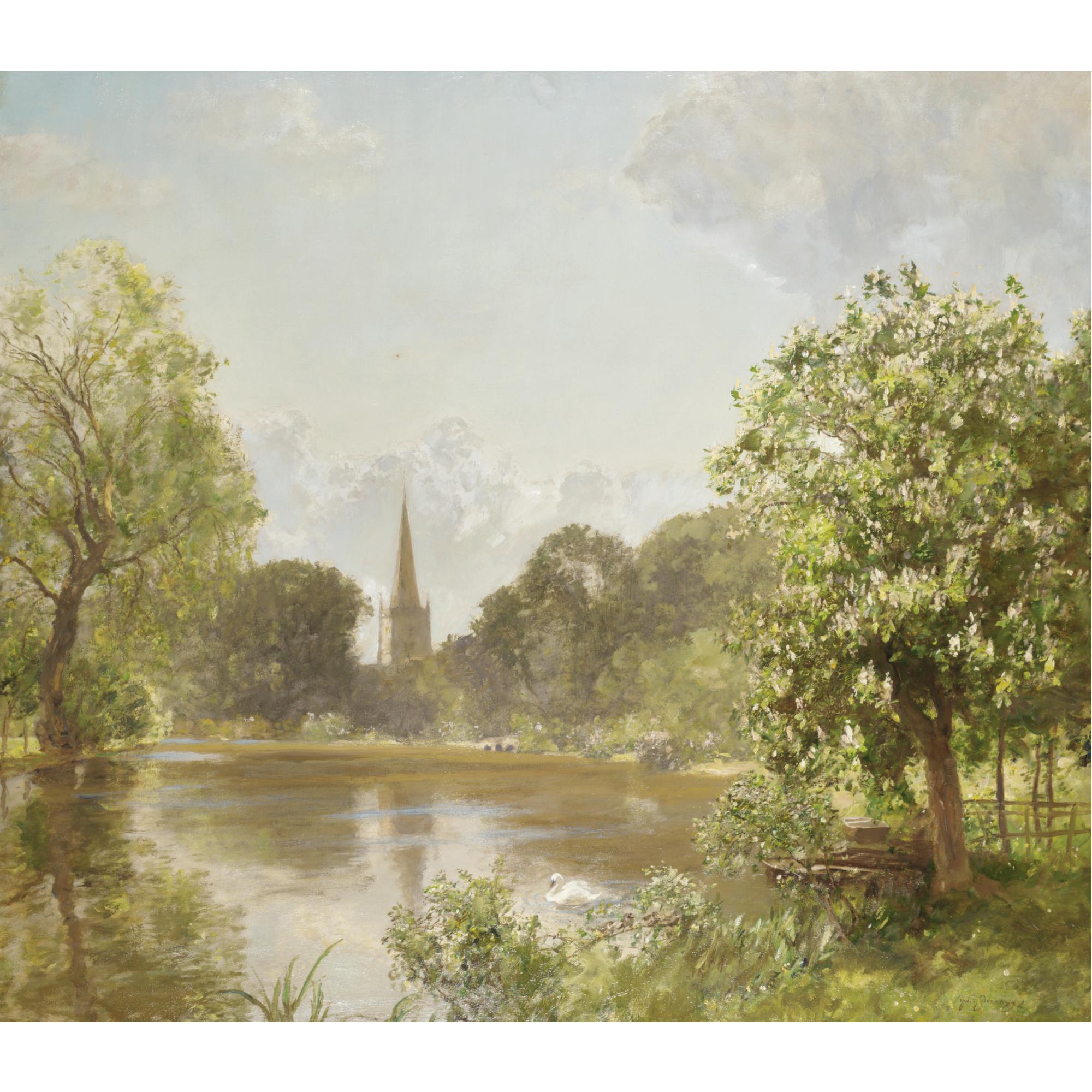 Sir David Murray R.A., H.R.S.A., R.S.W. - Shakespeare\'S Avon