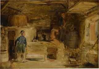 Sir David Wilkie, R.A. - Sketch for \