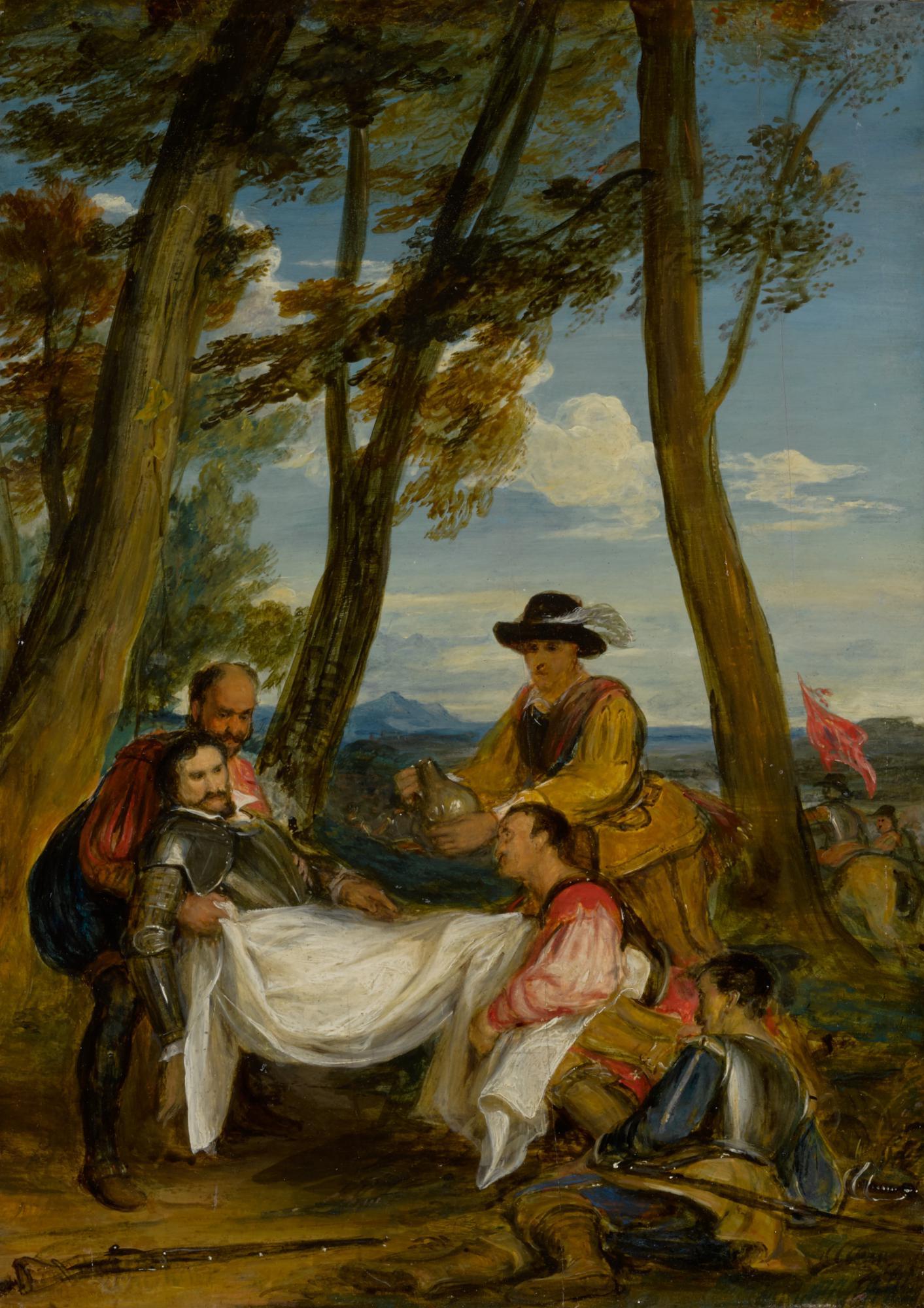 Sir David Wilkie, R.A. - The Death of Sir Philip Sidney