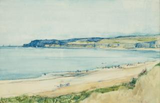 Sir David Young Cameron, R.A., R.S.A., R.W.S., R.S - Runswick Bay