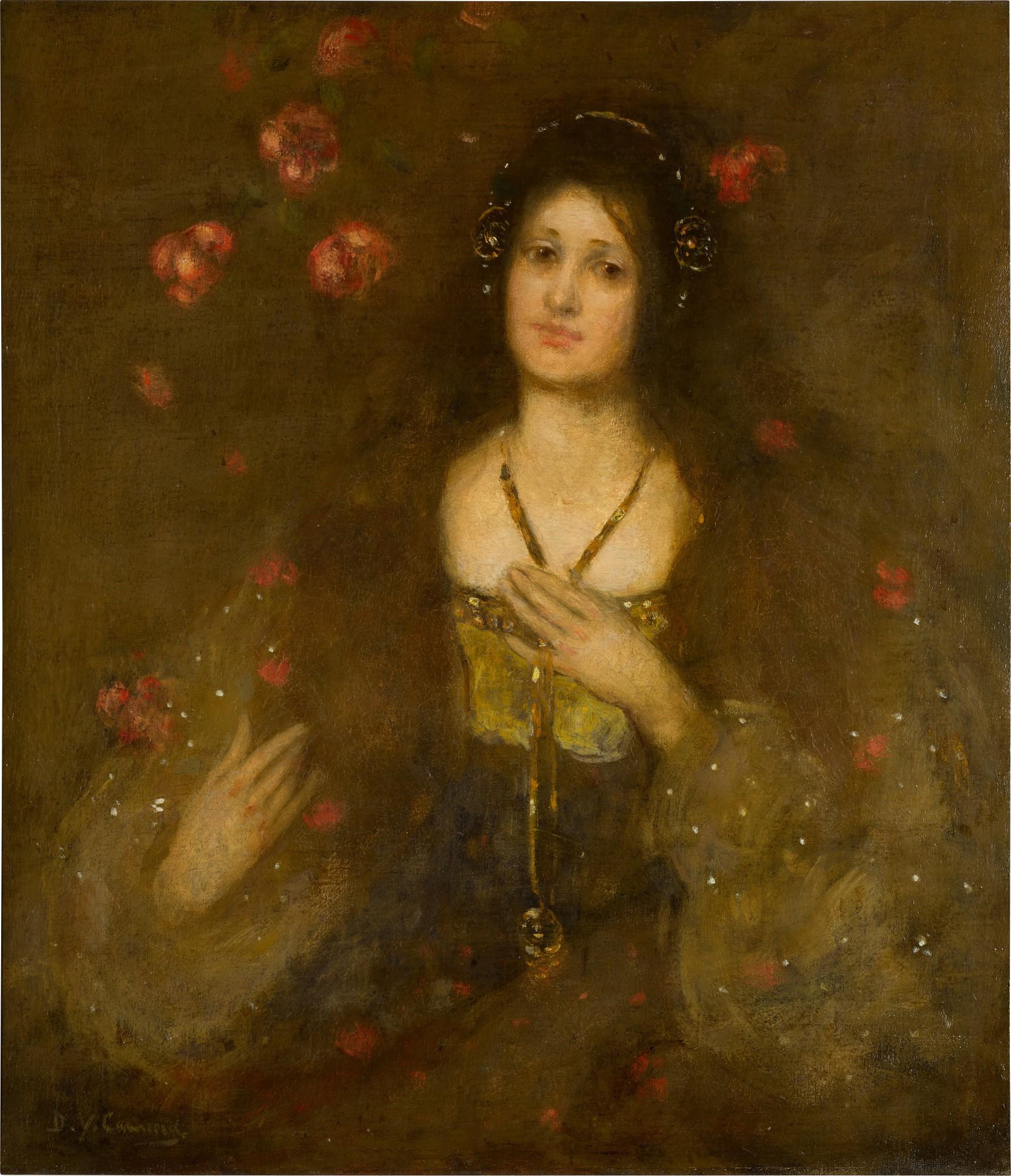 Sir David Young Cameron, R.A., R.S.A., R.W.S. - The Gold Chain