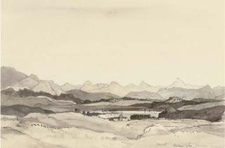 Sir David Young Cameron, R.A., R.S.A. - Wester Ross