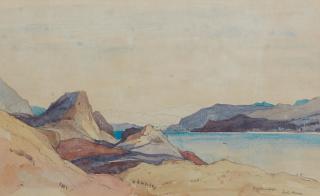 Sir David Young Cameron RA RSA RWS RSW RE - Loch Maree