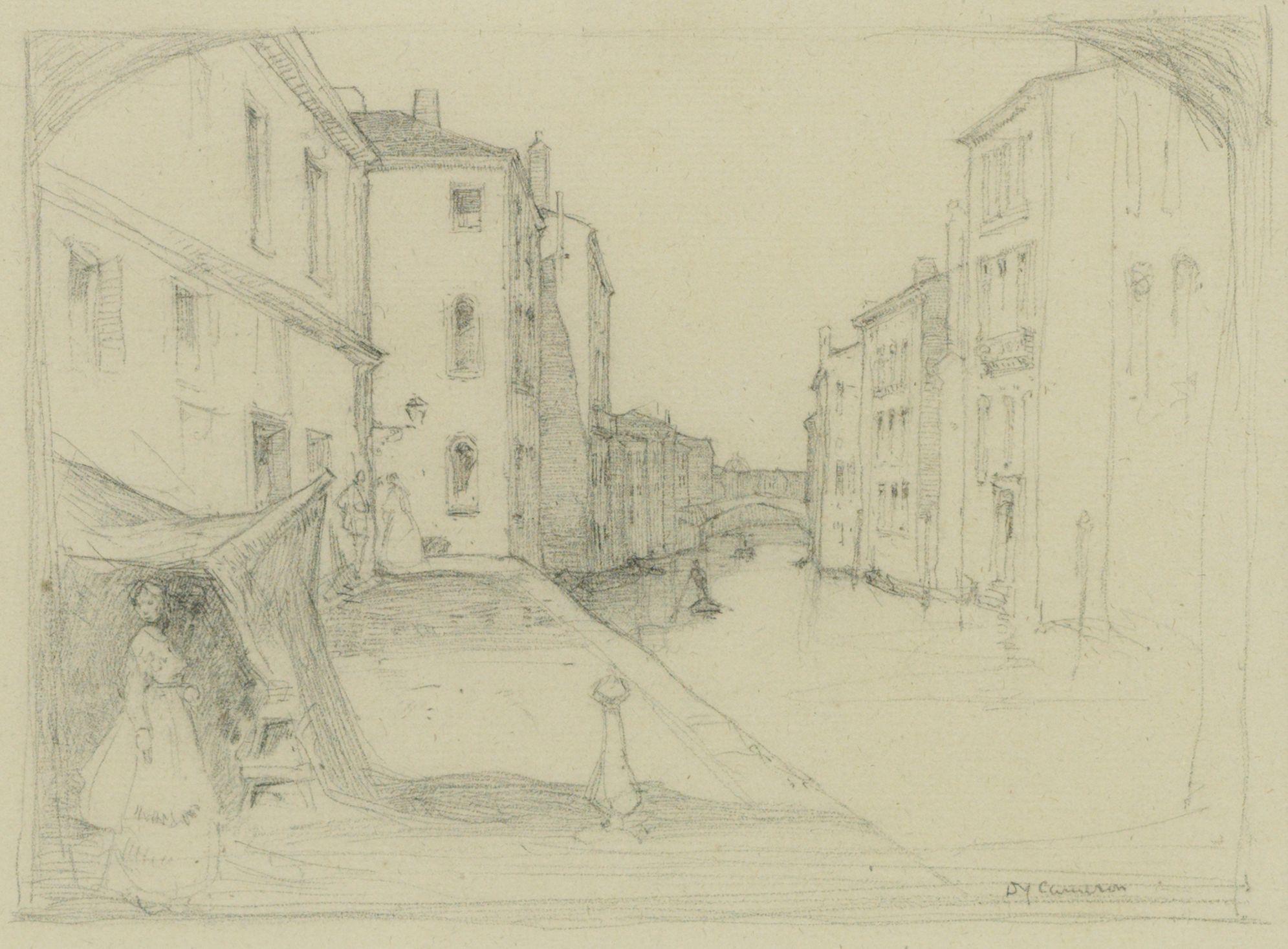 Sir David Young Cameron RA RSA RWS RSW RE - Venice