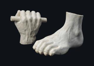 Sir Eduardo Paolozzi, R.A. - Foot and clenched fist