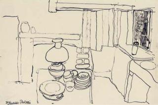 Sir Eduardo Paolozzi, R.A. - Kitchen interior