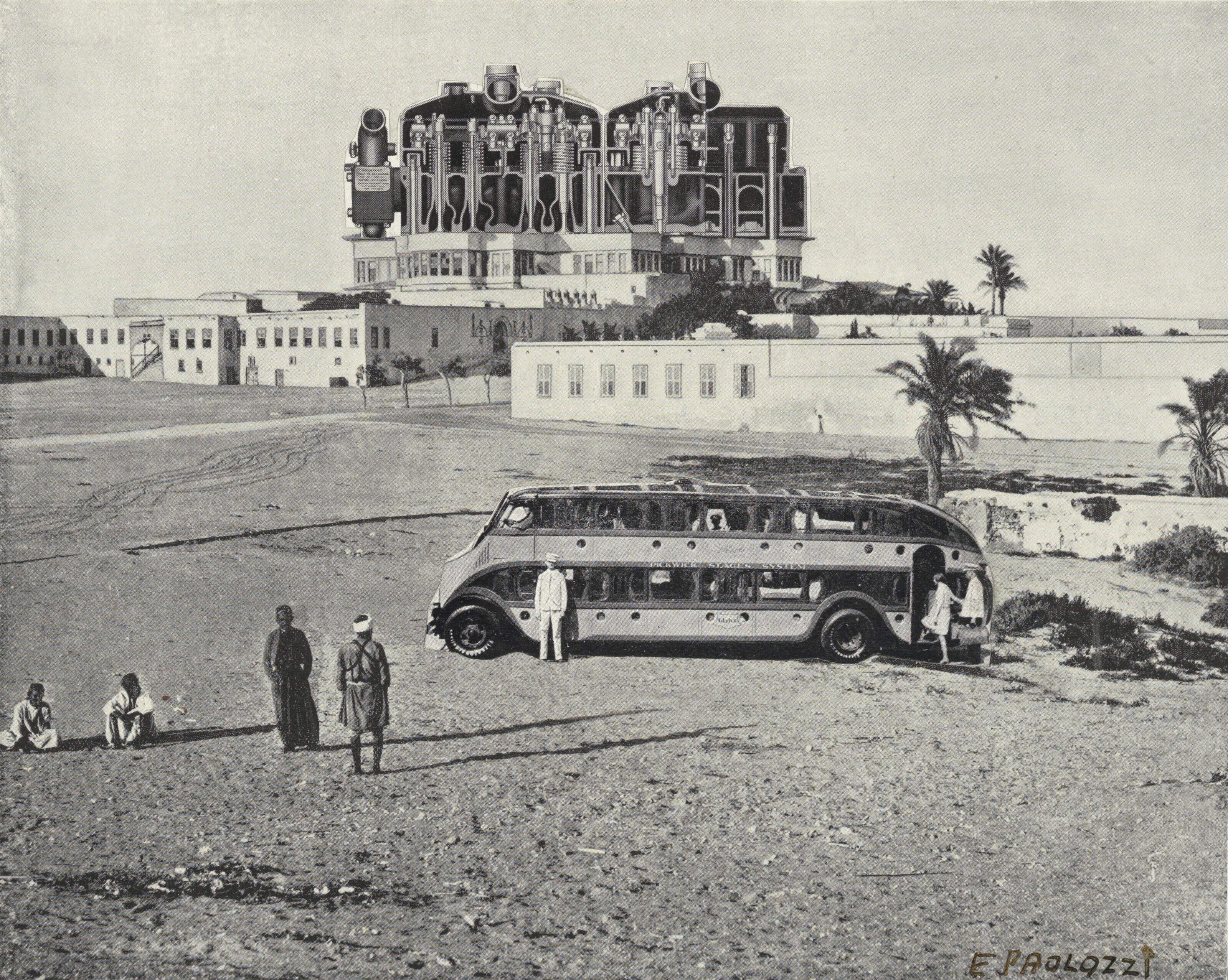 Sir Eduardo Paolozzi, R.A. - Palace and Harem, Alexandra, Egypt