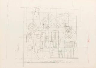 Sir Eduardo Paolozzi, R.A. - Study for a Mosaic at Totenham Court Road Tube Station