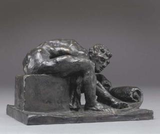 Sir Eduardo Paolozzi, R.A. - Study of Newton (After Blake)