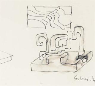 Sir Eduardo Paolozzi, R.A. - Study of Sculpture