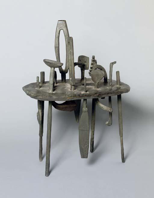 Sir Eduardo Paolozzi, R.A. - Table Sculpture (Growth)