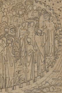 Sir Edward Coley Burne-Jones, Bt., A.R.A., R.W.S. - An illustration to \'The Golden Legend\'