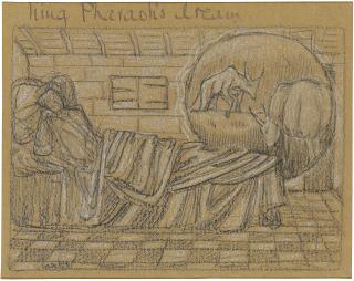 Sir Edward Coley Burne-Jones, Bt., A.R.A., R.W.S. - King Pharaoh\'s Dream