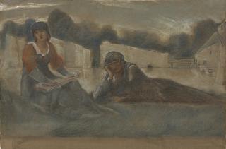 Sir Edward Coley Burne-Jones, Bt., A.R.A., R.W.S. - Le Chant d\'Amour