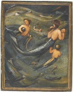 Sir Edward Coley Burne-Jones, Bt., A.R.A., R.W.S. - The Mermaid Family