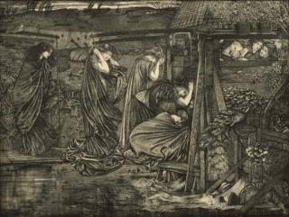 Sir Edward Coley Burne-Jones, Bt., A.R.A., R.W.S. - The Wise And Foolish Virgins