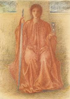 Sir Edward Coley Burne-Jones, Bt., A.R.A., R.W.S. - Time