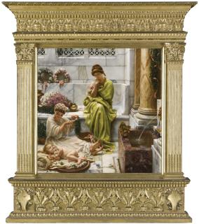 Sir Edward John Poynter, Bt., P.R.A., R.W.S. - A Corner Of The Marketplace