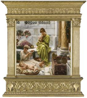 Sir Edward John Poynter, Bt., P.R.A., R.W.S. - A Corner Of The Marketplace