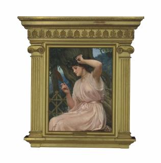 Sir Edward John Poynter, Bt., P.R.A., R.W.S. - Phyllis  \'Est Hederae Vis Multa, Qua Crines Religata Fulges’