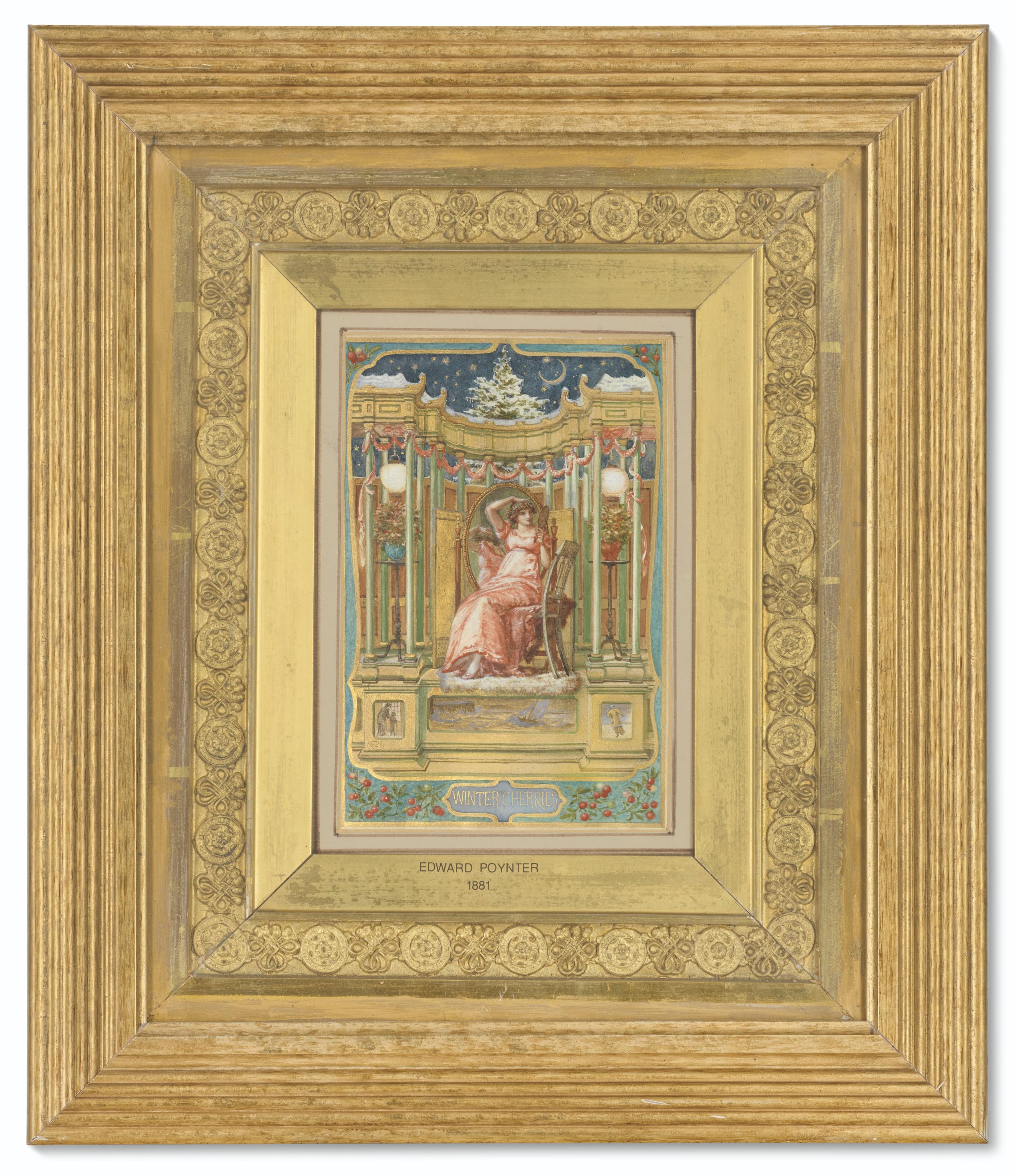 Sir Edward John Poynter, Bt., P.R.A., R.W.S. - Winter Cherries