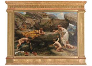 Sir Edward John Poynter, P.R.A., R.W.S. - The Wonders of The Deep: An Idyll