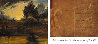 Sir Edwin Henry Landseer, R.A. - A wooded river landscape with a windmill beyond