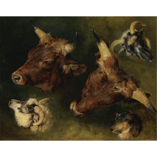 Sir Edwin Henry Landseer, R.A. - British Studies Of Cattle And Sheep