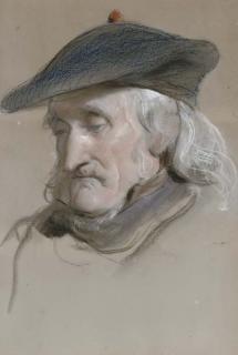 Sir Edwin Henry Landseer, R.A. - Head of a Ghillie