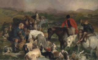 Sir Edwin Henry Landseer, R.A. - Otter Hunting