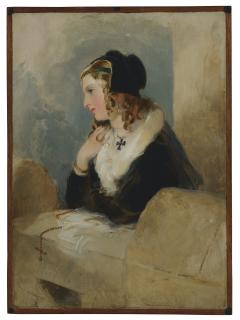 Sir Edwin Henry Landseer, R.A. - Portrait of Catherine Seyton