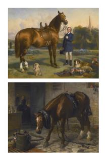 Sir Edwin Henry Landseer, R.A. - Prosperity; Adversity