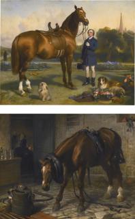 Sir Edwin Henry Landseer, R.A. - Prosperity; Adversity