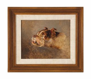 Sir Edwin Henry Landseer, R.A. - Study of a Bulldog