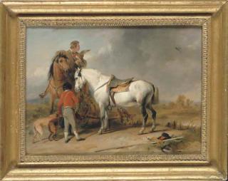 Sir Edwin Henry Landseer, R.A. - The Hawk Trainer