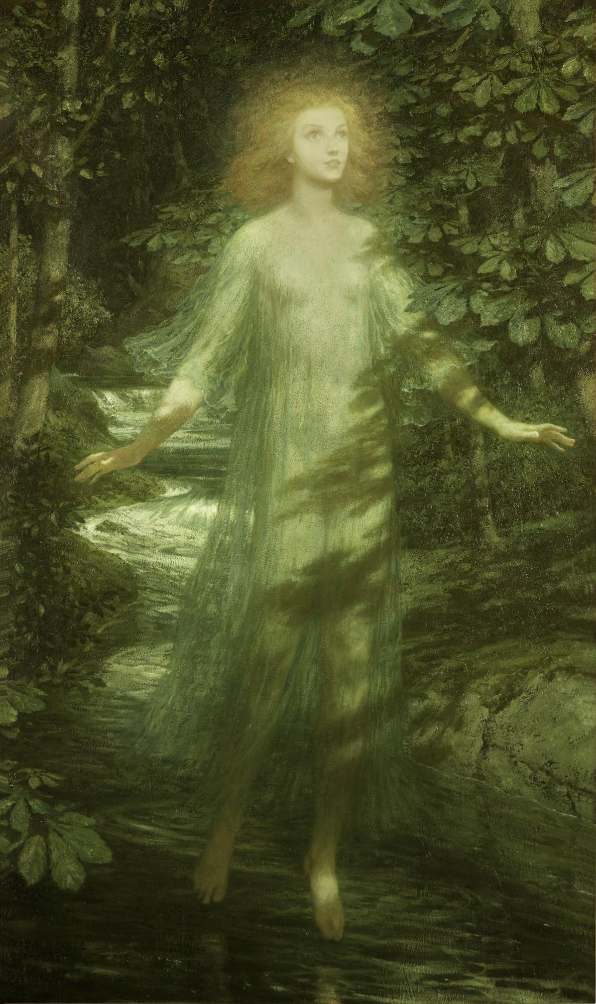 Sir Francis Bernard Dicksee, P.R.A. - The Moon Maiden