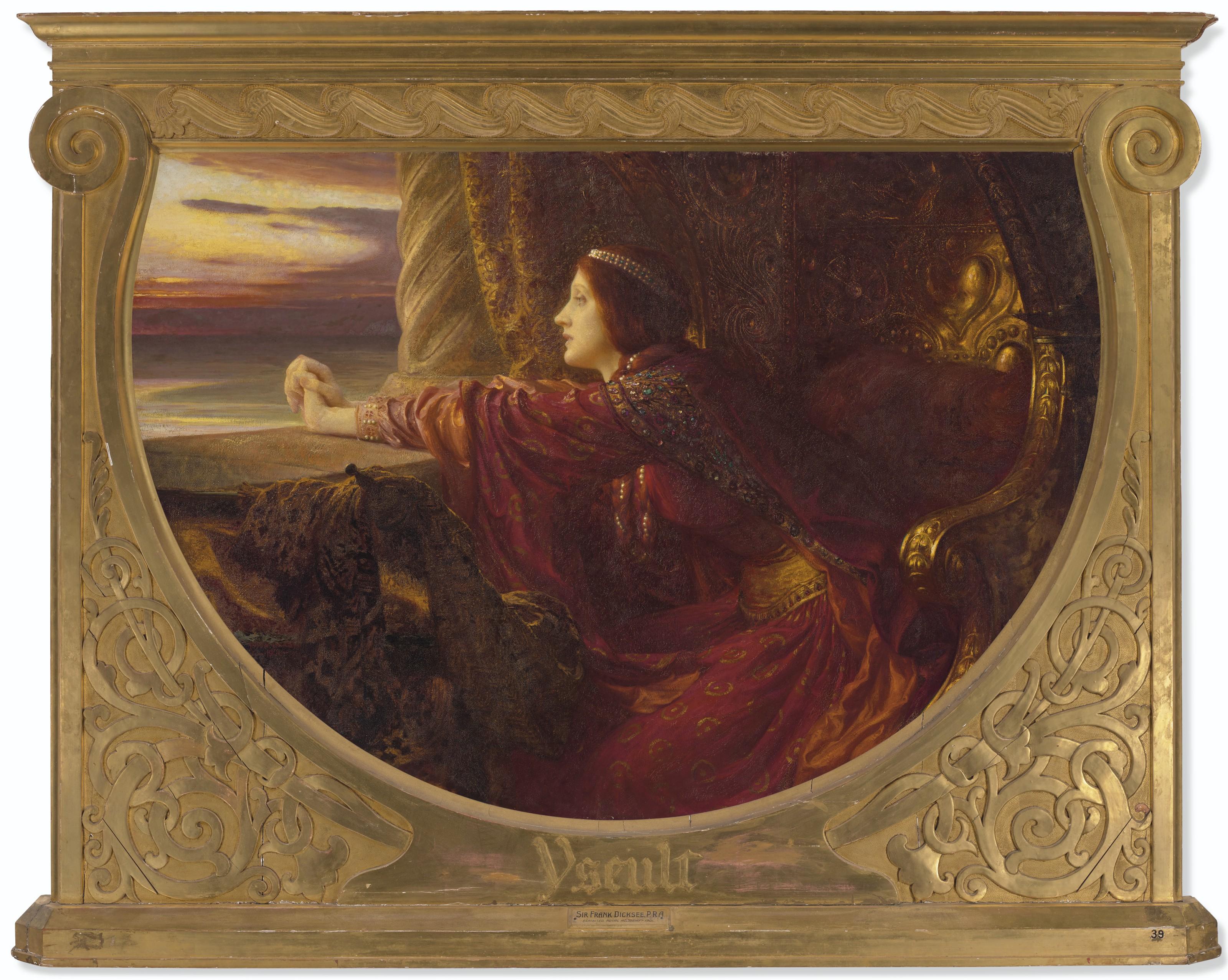 Sir Francis Bernard Dicksee, P.R.A. - Yseult
